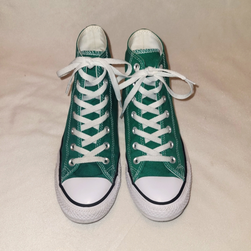 Green High Top Converse